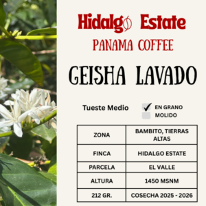 Geisha Lavado 212 gr.