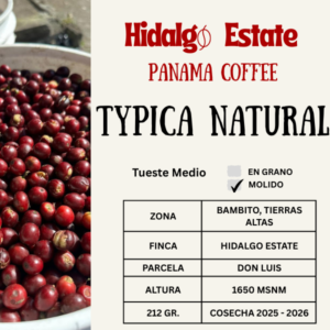Typica Natural 212 gr.